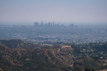 Los Angeles Blue Skyline 