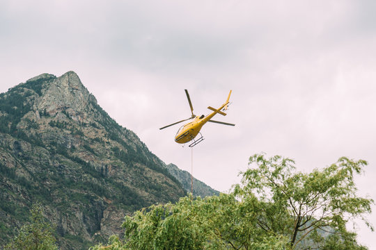 Small rescue hellicopter