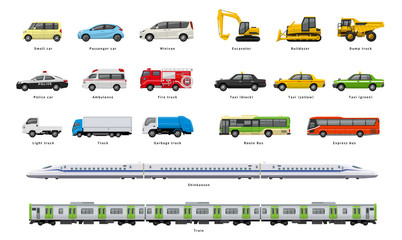乗り物：セット © ケイーゴ・K
