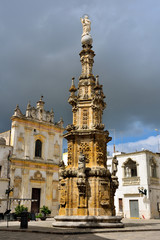 guglia of the immacolata nardò lecce italy