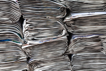 Zeitungsstapel
