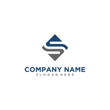 Letter SS logo design