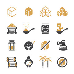 Sugar icon set