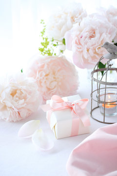 Fototapeta シャクヤク　プレゼント