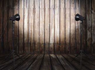 studio in old room