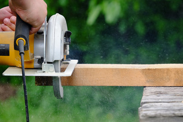 carpenter at work. tools of the carpenter. series photo