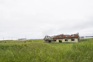 北海道の廃屋