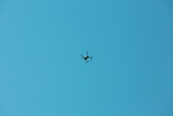 Multicopter in flight