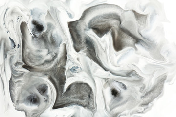 Abstract paint drawing similar to marble texture as background