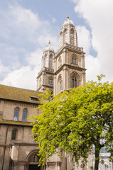 Zürich, Grossmünster, Münster, Kirche, Zwingliplatz, Niederdorf, Altstadt, Stadt,...