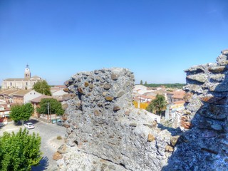 Coca, pueblo de Segovia (Castilla y León, España)