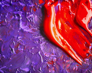 Oil painted texture