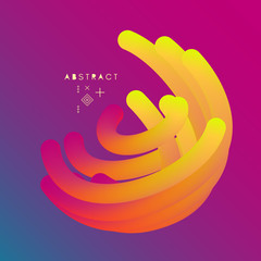 Vector art illustration. Dynamic effect. Cover design template. Can be used for advertising, marketing, presentation.