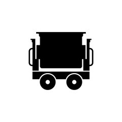 Mine trolley icon