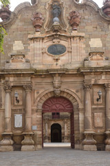 Obraz premium facade of old university of Cervera, La Segarra, LLeida province,Catalonia, Spain