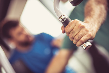 Obraz premium Exercise for hands.