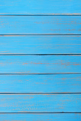 Blue wood background summer beach vertical