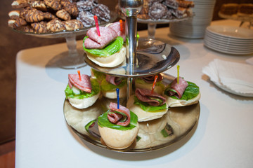 buffet, lunch, coffee break, snack