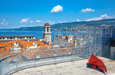 Trieste, the architectures and arts - obrazy, fototapety, plakaty