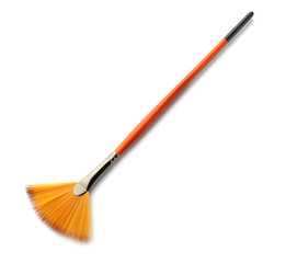 Paint brush on white background