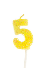 Birthday candles number