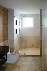 interior bathroom shower