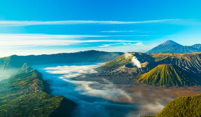 Zelfklevend Fotobehang Mt.Bromo East Java Indonesia © calcassa