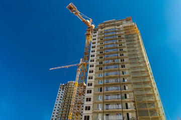 Fototapeta na wymiar real estate construction