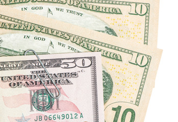 American dollars Money background Savings