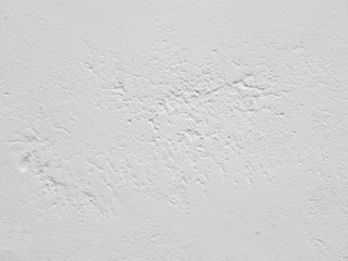The white plastered wall
