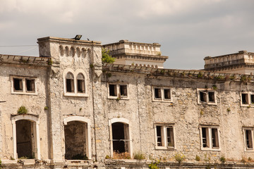Obraz premium Old Port in Trieste, Italy