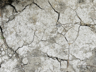 Cracked concrete texture