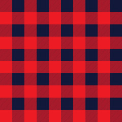 Checkered seamless pattern. Vector art.
