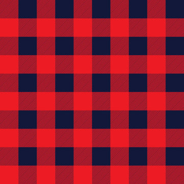 Checkered seamless pattern. Vector art.