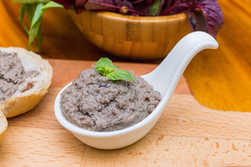 grinder on spoon delicious