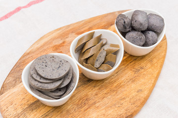 sausage and chicken ball