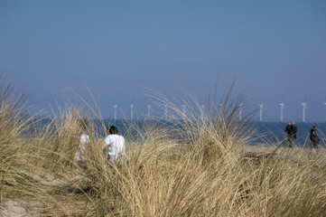 Sitting at the Beach Baltic Sea Copenhagen 