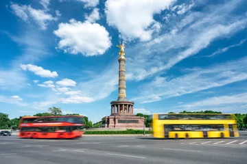 Zelfklevend Fotobehang Siegessäule am Großen Stern in Berlin, Deutschland © eyetronic