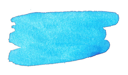 Hand drawn watercolor spot background color pink and blue