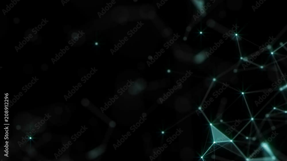 Aufkleber magic movement. depth of field. place for text. business fairy background. seamless loop.