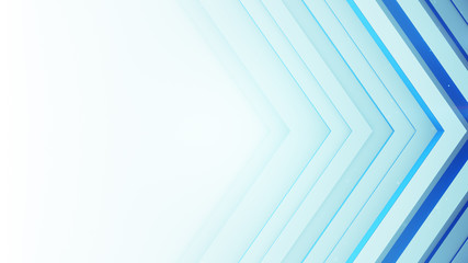 Blue and white background with rhombic 3D lines