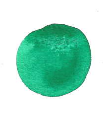 Hand drawn watercolor illustration background round spot 