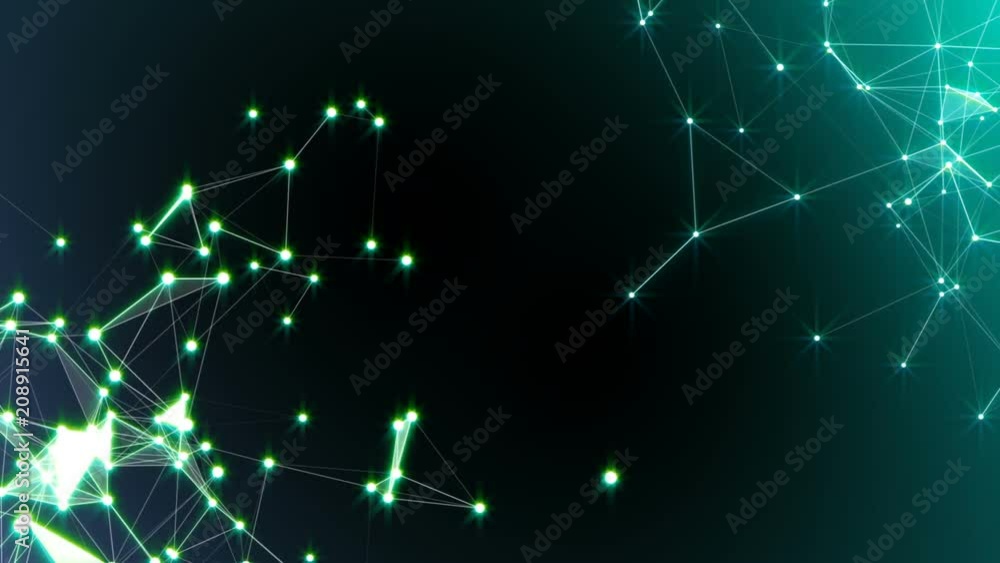 Poster the crystal lattice. halo. interaction of magical structures. internal glow. place for text. busines