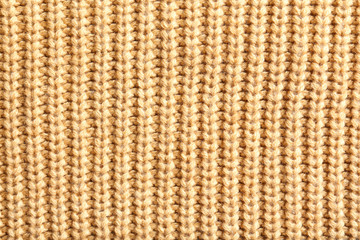 Knitted fabric texture, closeup