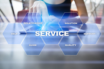Customer service and relationship concept. Business concept.