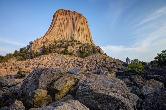 Devils Tower National Monument, Wyoming, America, USA