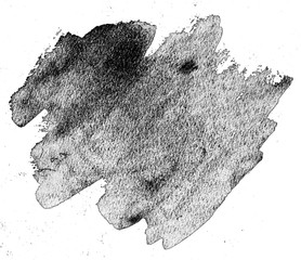 Hand drawn watercolor spot background color