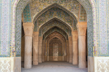 The Vakil Mosque is a mosque in Shiraz. Vakil means regent, which was the title used by Karim Khan, the founder of Zand Dynasty. Property release is not needed for this public place.