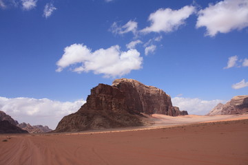 Fototapeta na wymiar Jordan Wadi Rum