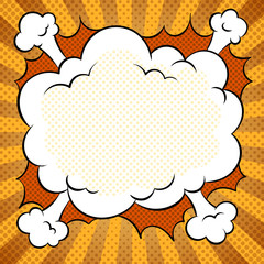 Abstract halftone background vector illustration